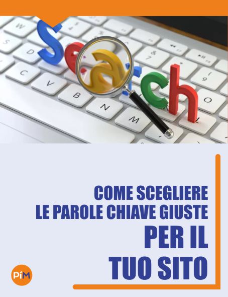 scegliere le parole chiave giuste per il tuo sito web